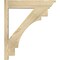Ekena Millwork Merced Rough Sawn Traditional Outlooker, Douglas Fir, 6"W x 26"D x 30"H OUT06X26X30MRC01RDF - alternate 4